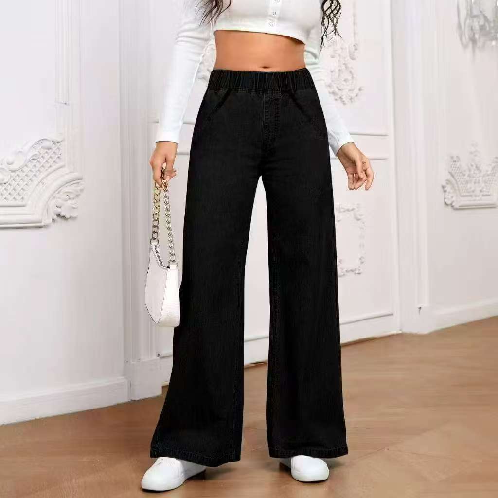 Jeans Pierna Ancha Mujer Rectos | Moda Casual