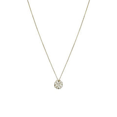Collar Colgante Trébol Cuatro Hojas Corazón Magnético Mujer
