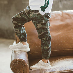 Pantalón Camuflaje Niño | Jogger Militar Infantil 100–160 cm