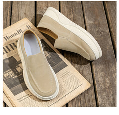 Zapatillas Casuales Sin Cordones Hombre - Sneakers Retro Transpirables