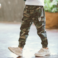 Pantalón Camuflaje Niño | Jogger Militar Infantil 100–160 cm