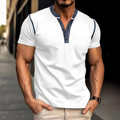 Polo Hombre Manga Corta | Camiseta V Verano Colores S-XXL