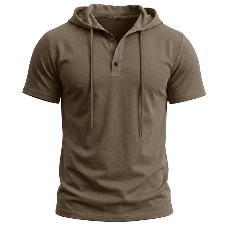 Camiseta Manga Corta Hombre Deporte Fitness Algodon