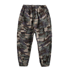 Pantalón Camuflaje Niño | Jogger Militar Infantil 100–160 cm