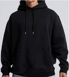 Jersey Hombre Color Liso con Capucha – Tallas S a 3XL