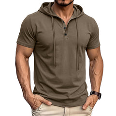 Camiseta Manga Corta Hombre Deporte Fitness Algodon