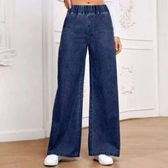 Jeans Pierna Ancha Mujer Rectos | Moda Casual