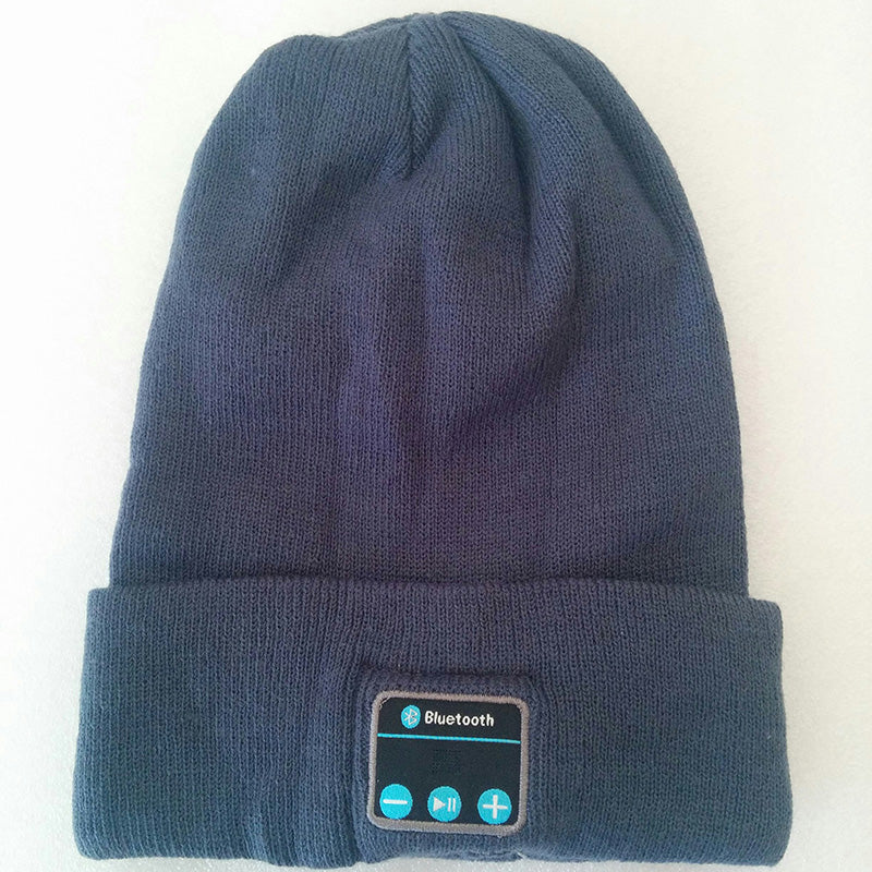 Gorro de Punto con Auriculares Bluetooth Integrados