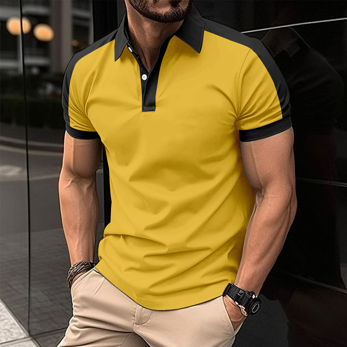 Polo Shirt Hombre Manga Corta | Verano Casual Business