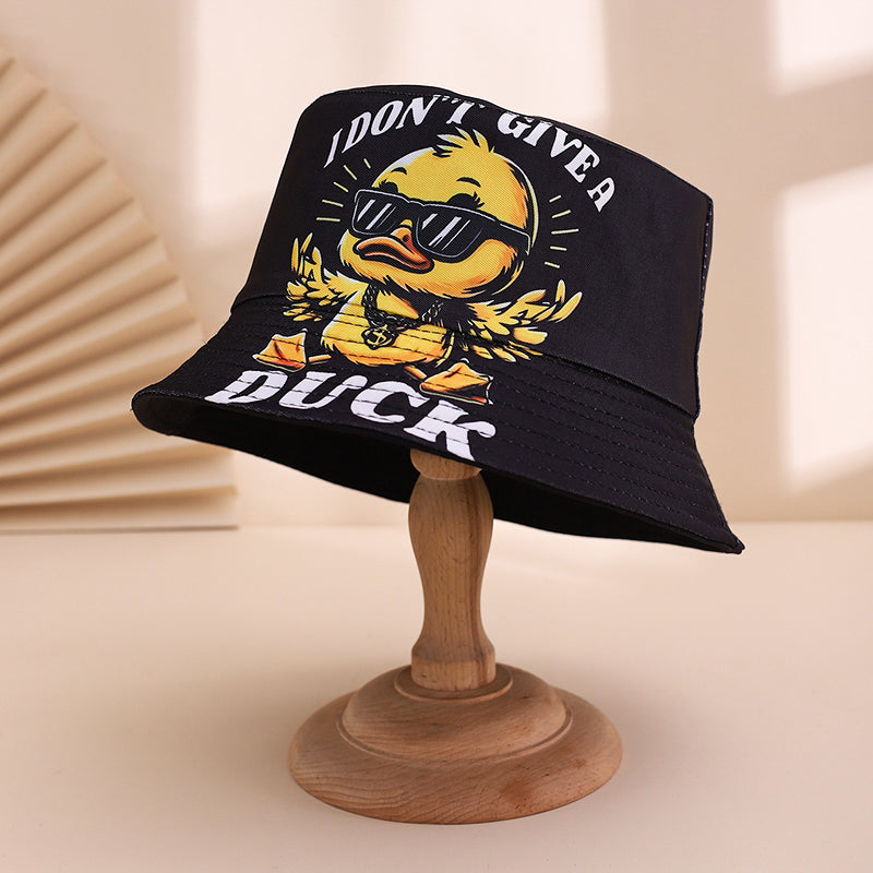 Gorro Unisex Estampado Pato Amarillo Fiesta Tendencia