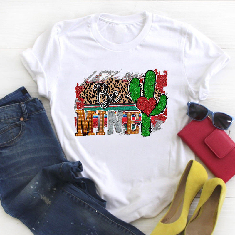Camiseta Pareja Letras Personalizadas Unisex Modal